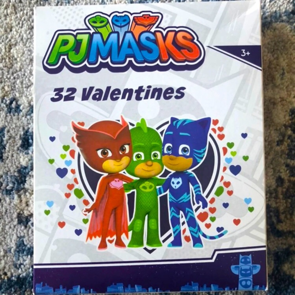 NWT PJ MASKS VALENTINES DAY CARDS